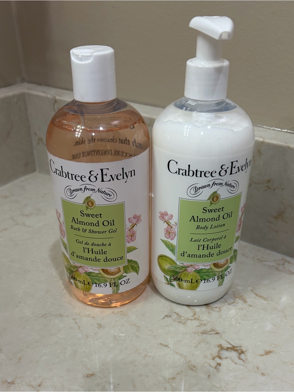 Crabtree & Evelyn Sweet Almond Oil Bath & Body Set